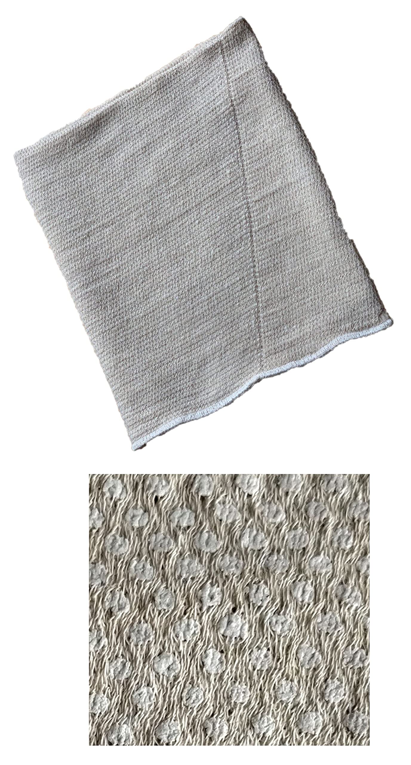 

Silk belly band for cotton coating cooling, loose, silk, (germanium (beige))