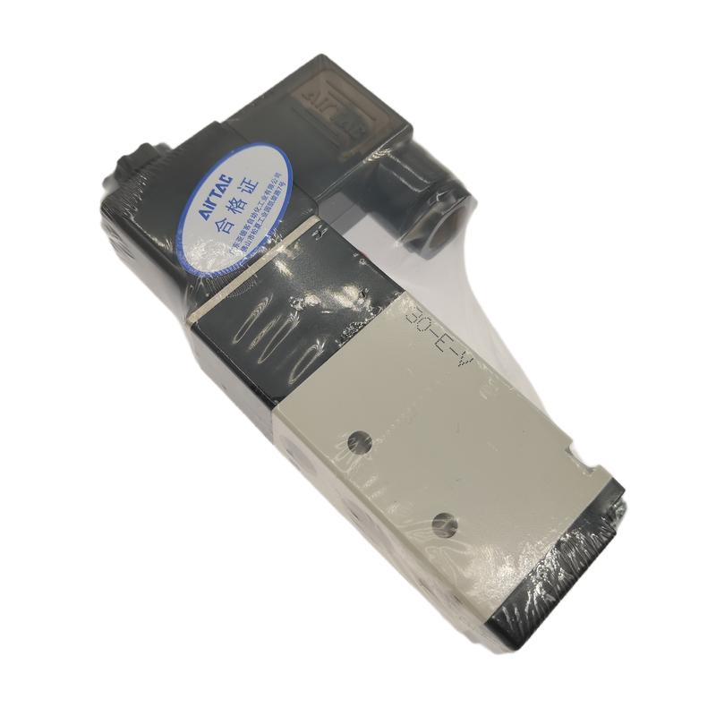 AIRTAC Original 4V110-M5 4v210-08/06 4V310-10 4V410-15 Pneumatic Directional Solenoid Valve 2 Position 5 Way 220V 24v 110v