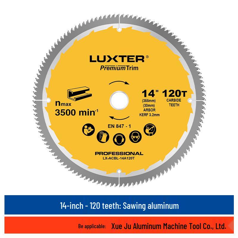 LUXTER 7/8/10/12/14-inch Woodworking Miter/Table Saw Blade