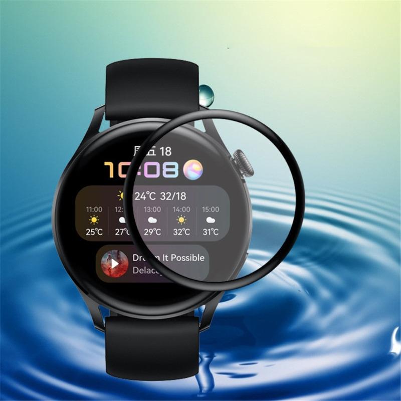 2pcs 3D Curved Protective Film for Huawei Watch 3 Soft Glass Screen Protectors Film for Huawei Watch3/3pro for Smart Bra