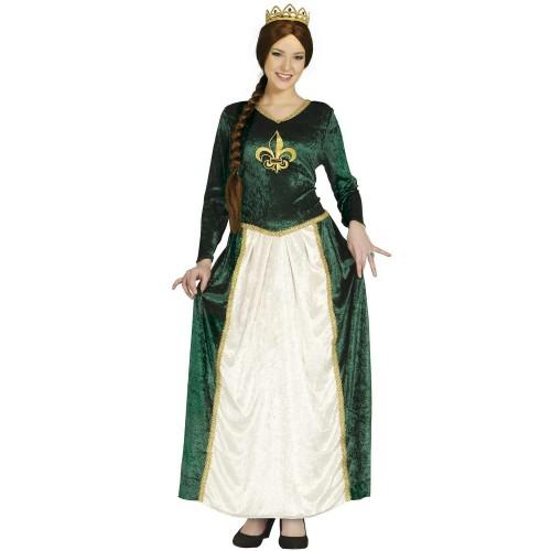 Fiestas Guirca Womens/Ladies Medieval Queen Costume Dress