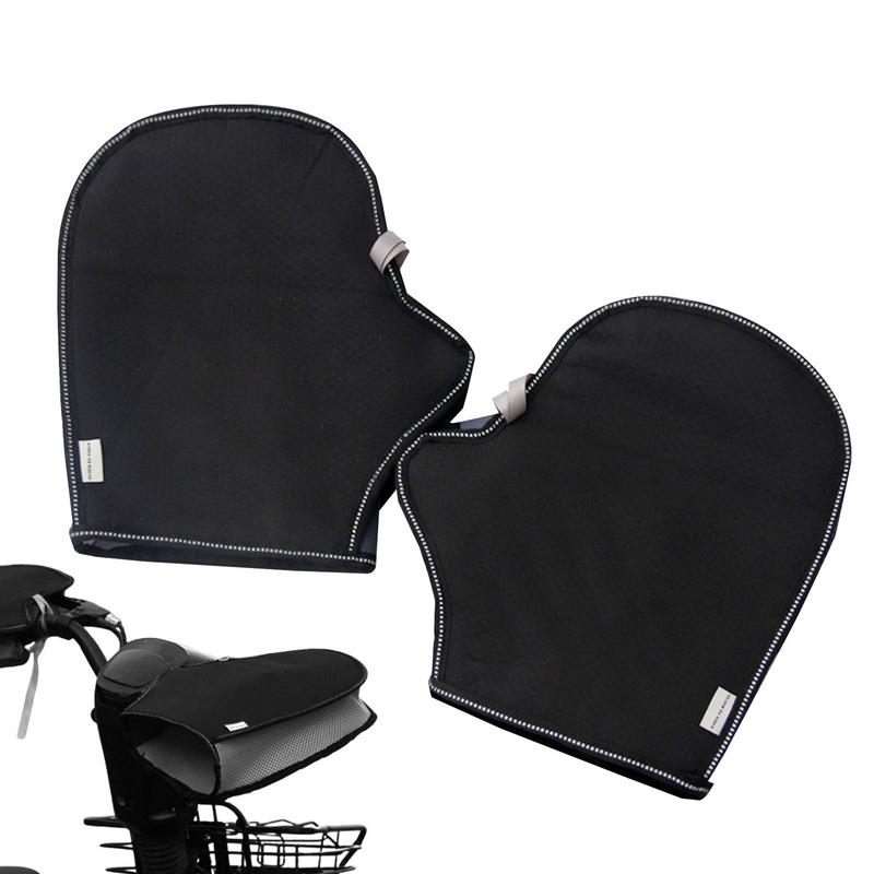 Motorcycle Handle Grip Muffs Mesh Motorcycle Riding Mittens Reflective Design Breathable Summer Waterproof Handle Gloves For Men