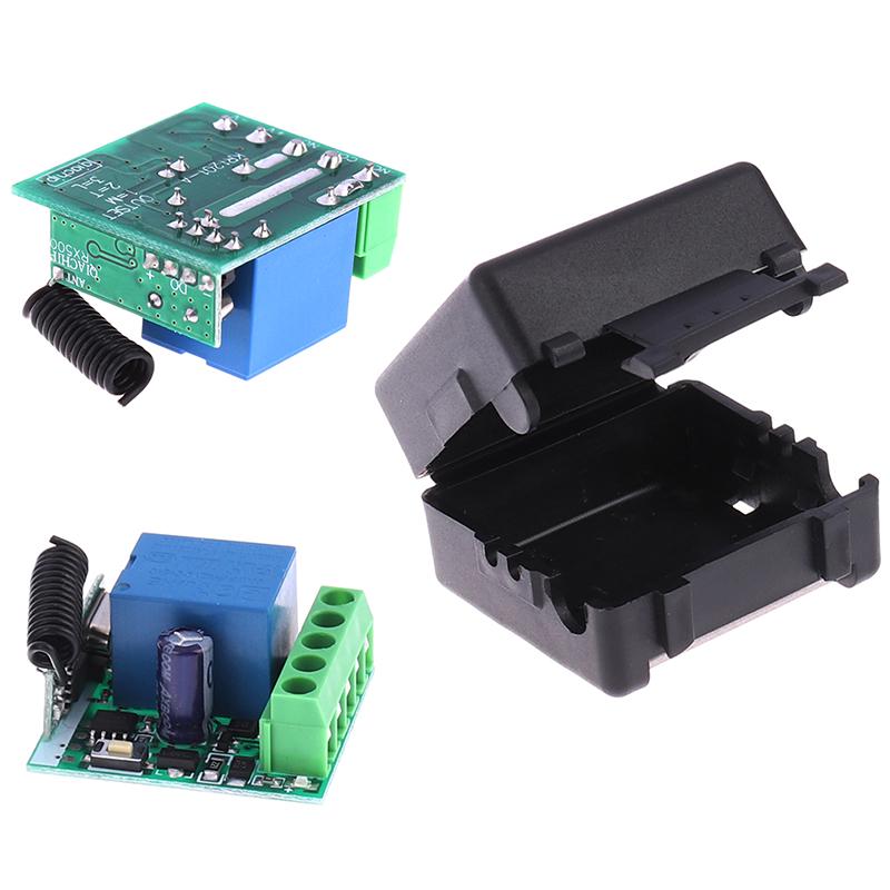 1Ch Kanal Drahtlose Rf Fernbedienung Empfänger Relais Schalter Diy Modul 433Mhz