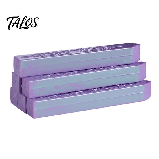 Wax Seal Sticks for Invitation 6PCS Aurora Sealing Sticks, Multi-color Gradient Strips, Without Dreamy Collage Core Stamp, Envelopes And Wedding