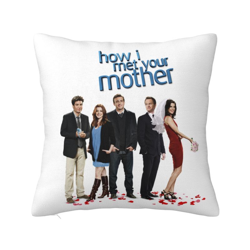 Custom Modern How I Met Your Mother Cushion Cover Soft TV Show Throw Pillow Case Bedroom Decoration