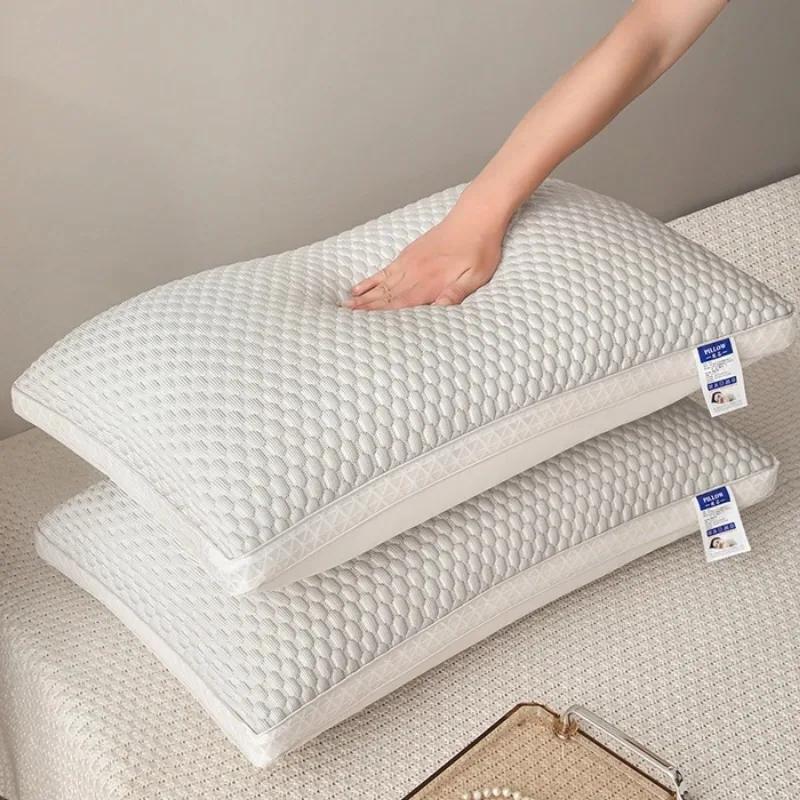 Summer Cool Bean Cool Feeling Ice Silk Neck Pillow for Children and Adults Dormitory Massage Pillow Core with Zipper Wholesale