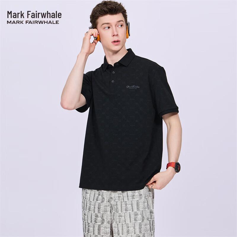 

Mark Fairwhale Men s Trendy Embroidered Polo Shirt M