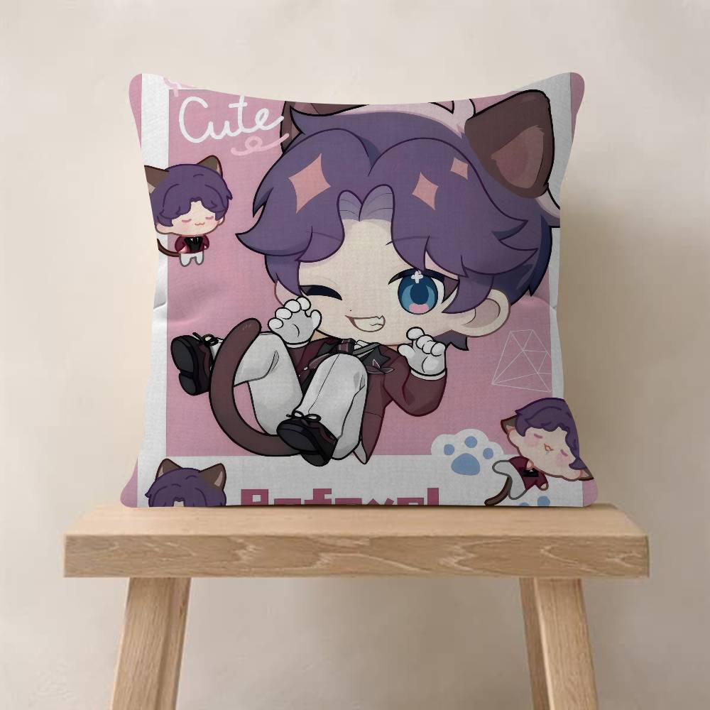 Anime Sylus Love and Deep Space Pillow Anime Pillow Sofa Bed Head Pillow Cover Cushion Cover Fashion