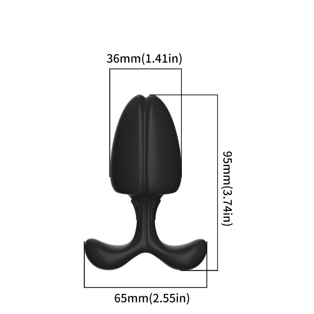 Dildo anal din silicon Dop anal Masturbare Masaj prostatic Stimulare vaginală a punctului G Erotic Jucării sexuale pentru adulți pentru bărbați femei gay