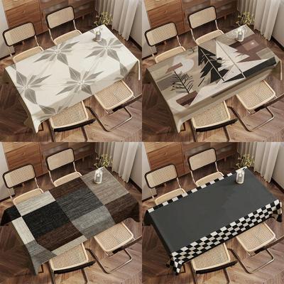 Geometric Floral Tablecloth Restaurant Kitchen Tablecloth Living Room Home Decoration Rectangular Party Decoration