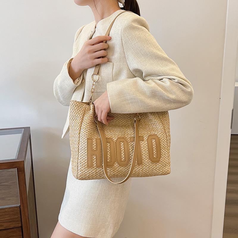 College Students' One-shoulder Beautiful Trendy Big Bag for Women In Class Large Capacity Spring New Style Commuter Toys Women