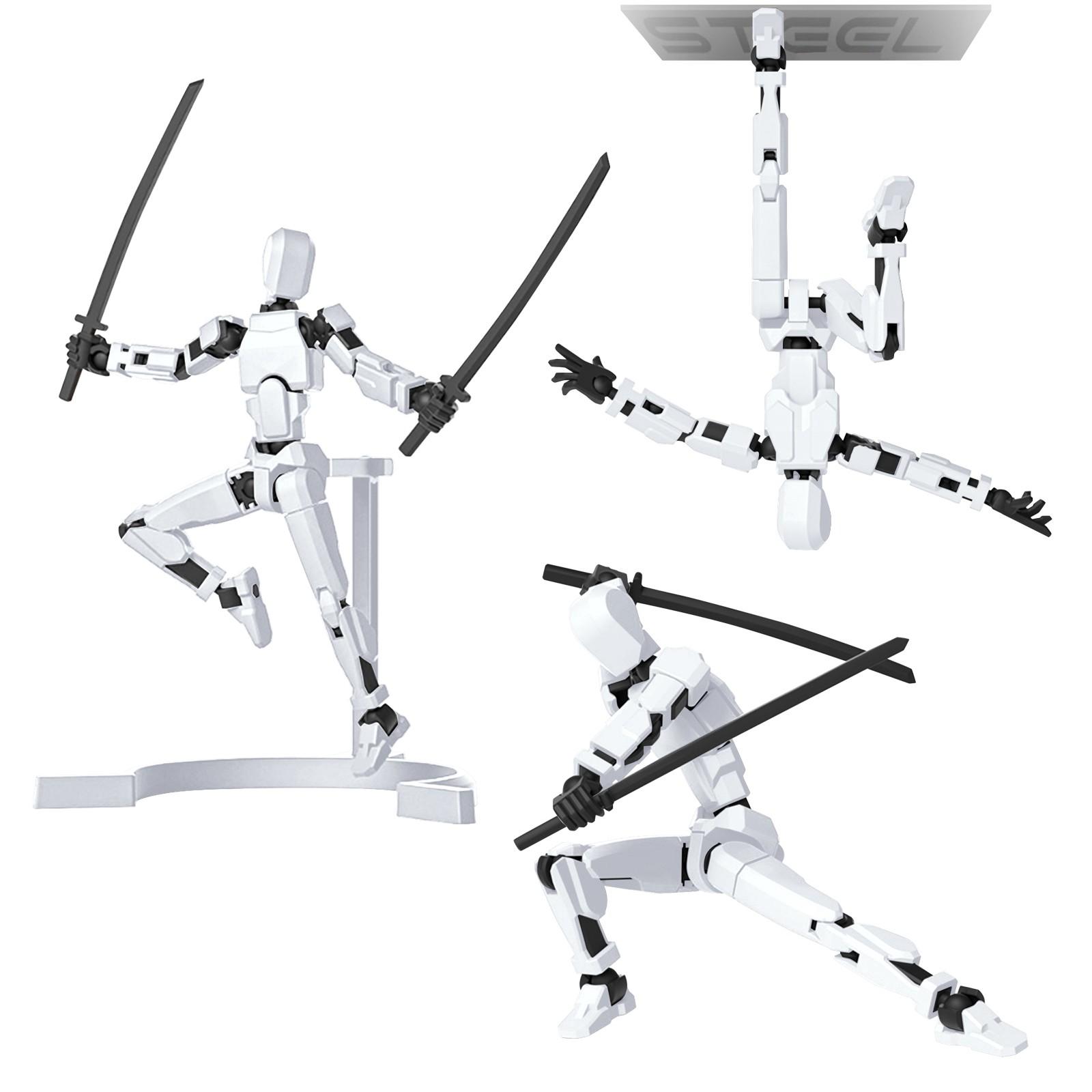 

Магнітна лялька 13 суглобів, рухома 3D-друкована лялька, іграшка-лялька 4-го покоління, манекен ляльки своїми руками, що зменшується на все тіло One Size