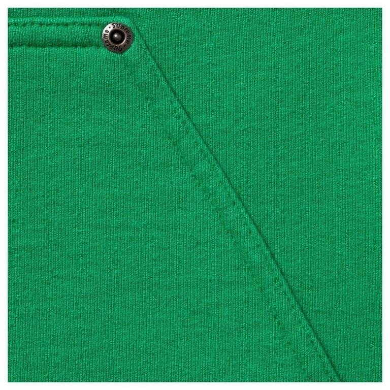Supreme Double Knee Painter Sweatshort Green