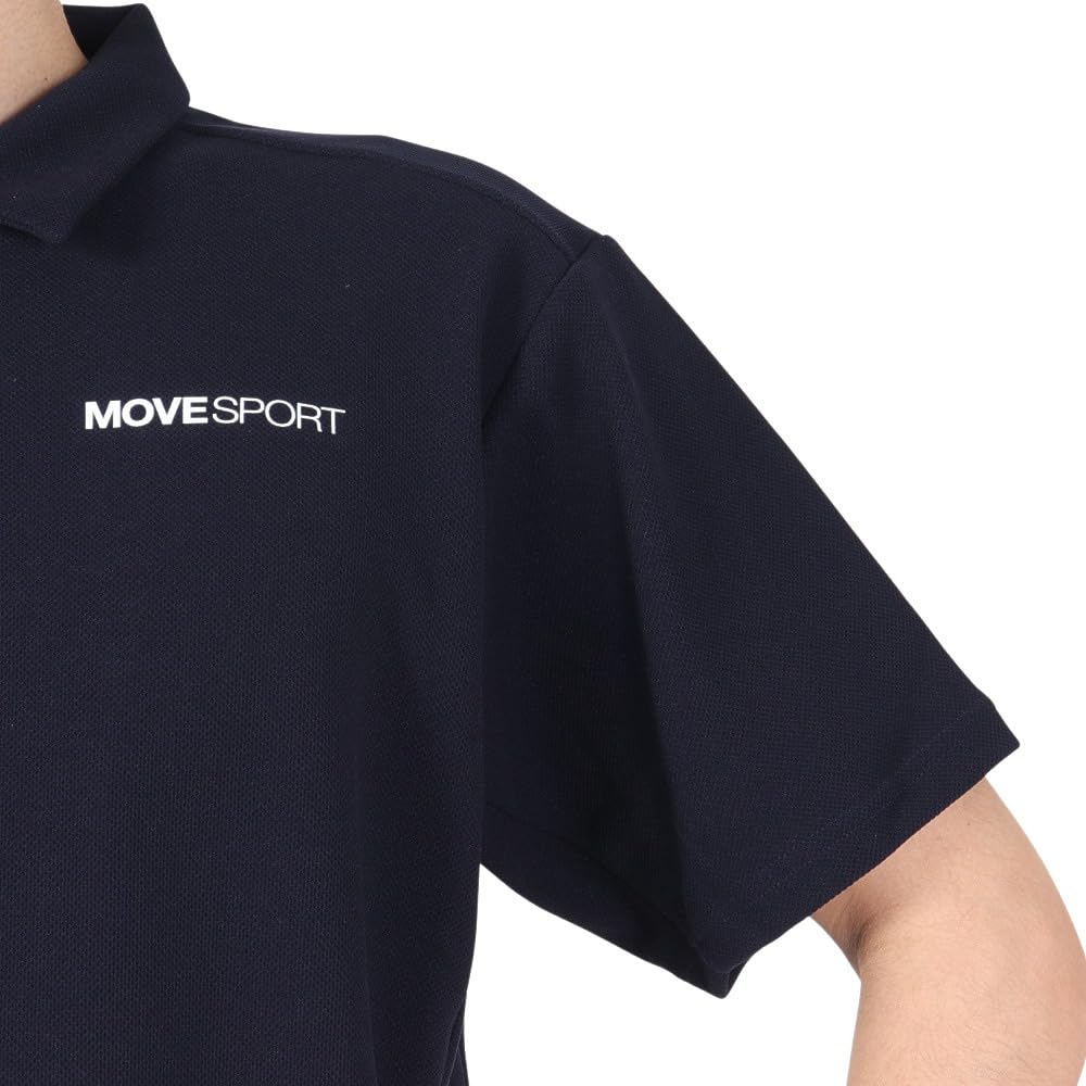 DESCENTE SUNSCREEN Demon Kanoko Back Logo POLO NV XO