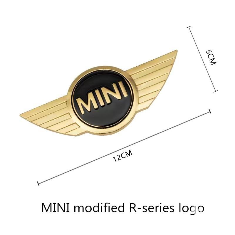 Car Rear Front Hood Decor Badge Metal Stickers For MINI Cooper S R53 R56 F55 F56 F65 R52 R57 R60 R58 Modified Decal Accessories G4