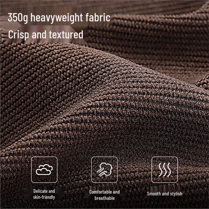 Baleno Men's Chenille Straight-Leg Casual Pants