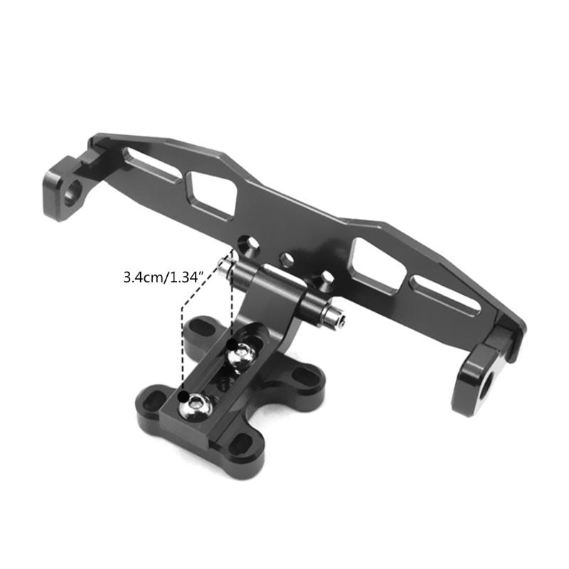 Verstellbarer Motorrad Kennzeichenhalter mit Licht Passend für TFX150 MslaL150 Motorrad Zubehör