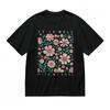 Women's Fashion Trend Classic T-Shirt Pink Blossoms Spiritual Saying Design Tee