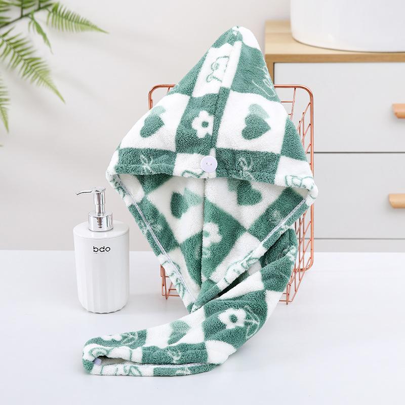 Dry Hair Cap, Super Water Absorption, Quick Drying, Enlarged and Lengthened Hair Wiping, One-piece Long Hair Bath Towel, Women's Bag Head Towel