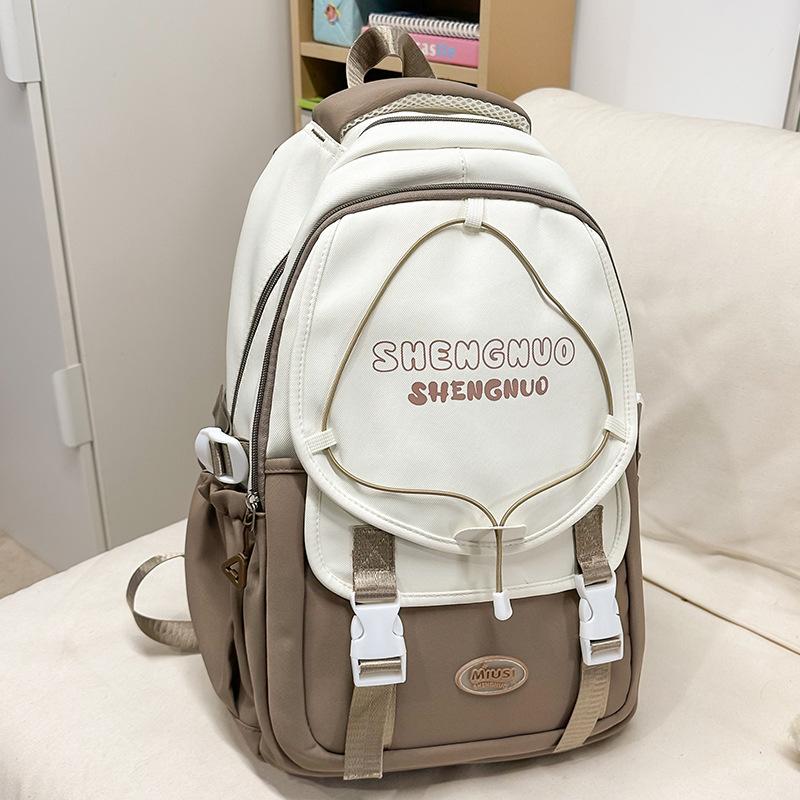 Children's school bag Elementary school girl Junior high school student High school cute girl tutoring bag Backpack fashion backpack