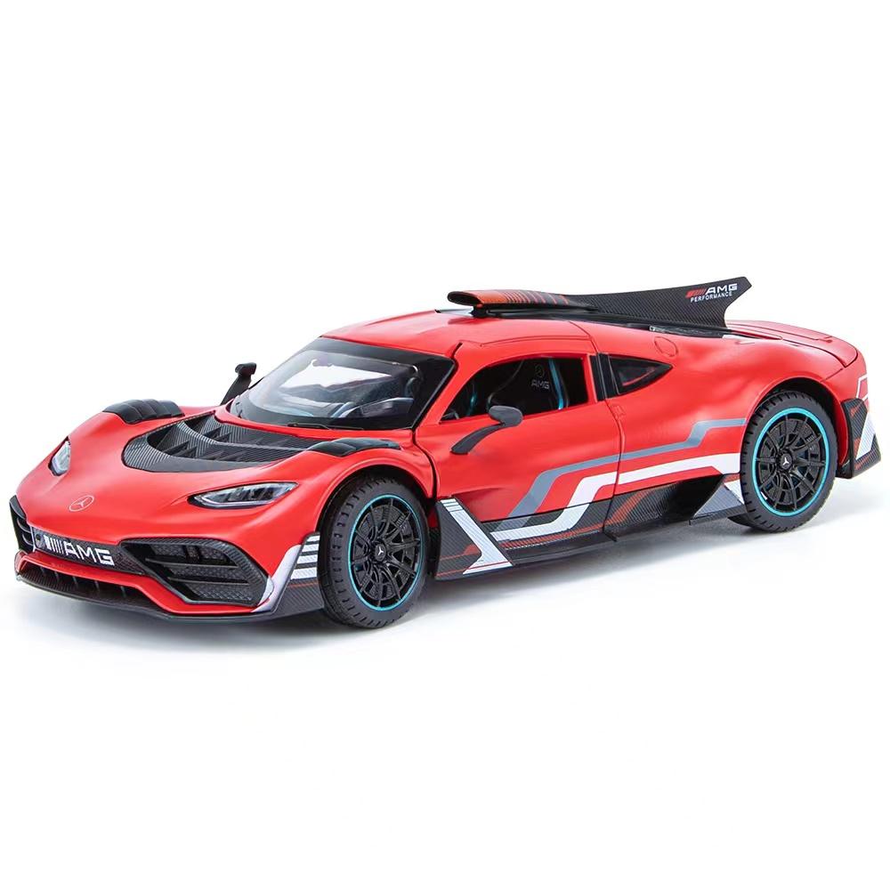 1/24 Scale BENZ AMG ONE Sports Car Models Alloy Diecast Toy Vehicle W/ Sound and Light