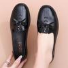 Shoes single shoes soft sole comfortable flat non-slip medium leather shoes in the elderly women's shoes spring and autumn models