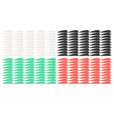 50 шт. Перья Флетчинг Легкий Щит Стрелы Флетчи DIY Стрелы Перья Флетчи для Улицы