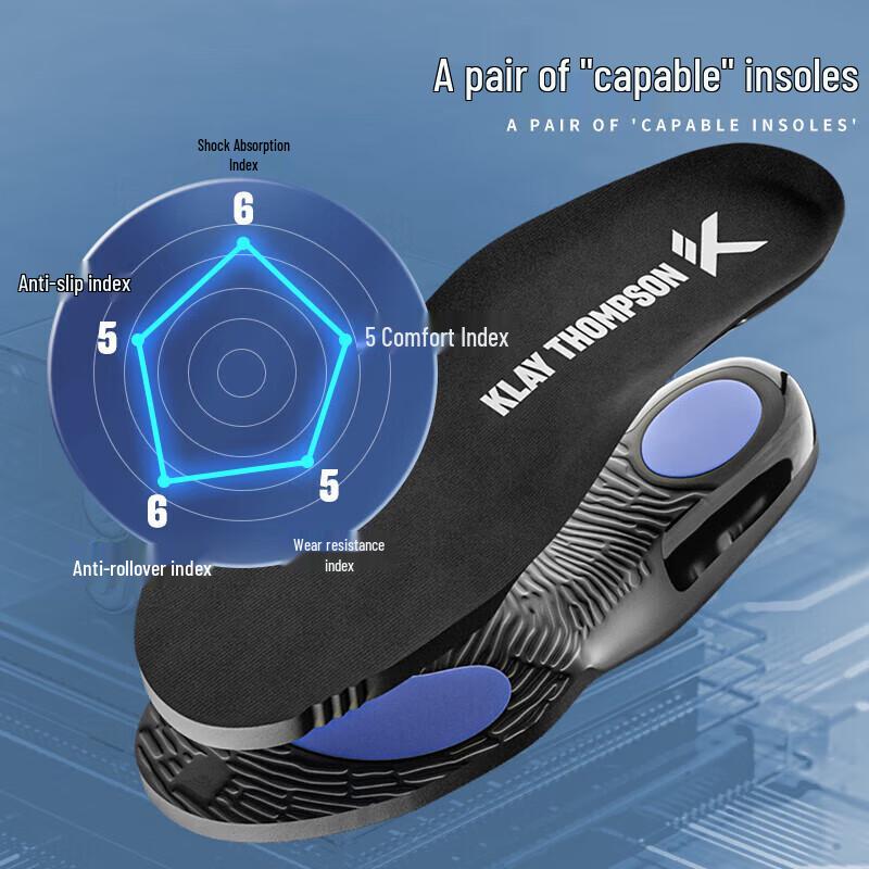 ANTA Professional Anti-Twist Shock-Absorbing Sports Insoles