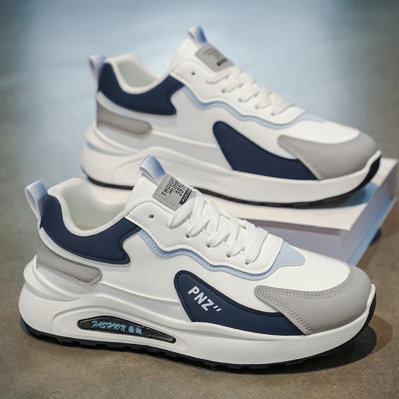 Men's sports shoes autumn men's shoes new breathable little white shoes trendy versatile platform casual running trendy shoes