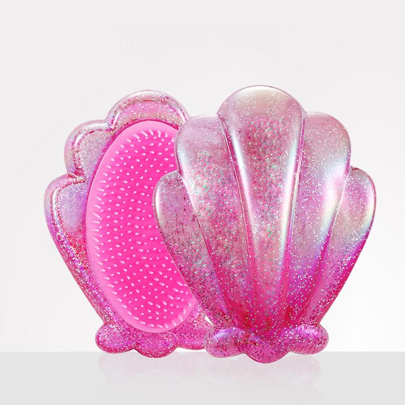 Shiny Shell Comb Baby Hair Detangler Comb Beauty Hair Care Styling Tool Anti-static Hair Brush Woman Barber Accessories