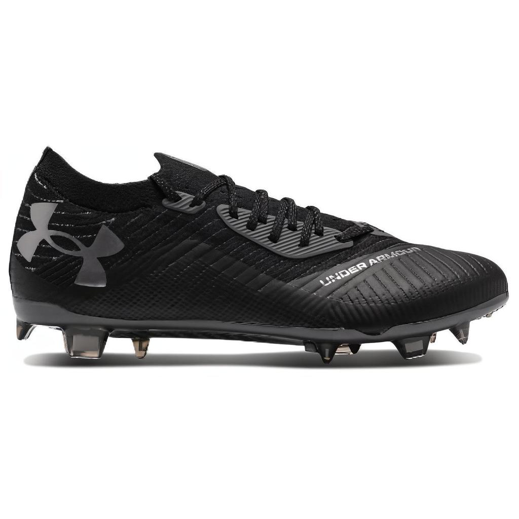 Under Armour Shadow Elite 2 FG Black Halo Grey Herren Sneaker Castlerock 3027239-001