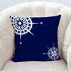 Blue Decorative Pillowcase Living Room Office Decoration Home Pillowcase