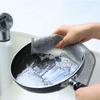 3PCS Thickened Cleaning Cloths - Stainless Steel Kitchen Rags For Oil Stain Removal Durable Washable Reusable