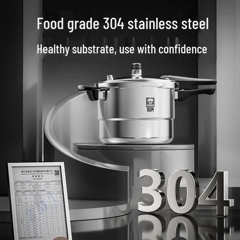 Kambach 304 Stainless Steel Pressure Cooker