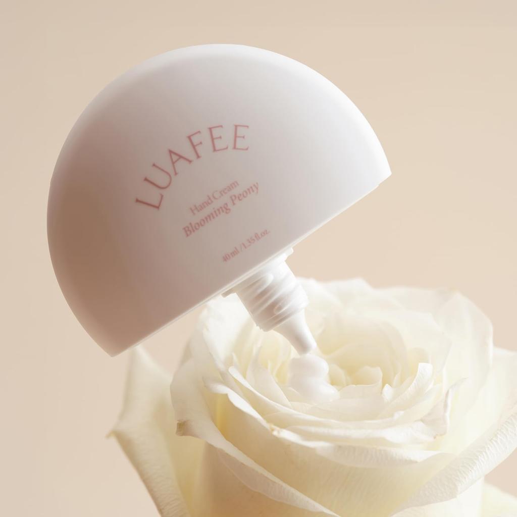 LUAFEE Blooming Peony Parfümierte Hand Koreanische Handcreme Creme, 40ml, Nicht klebrig,
