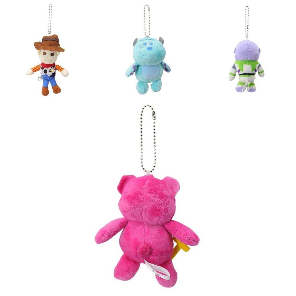 Bass Lightyear Woody Strawberry Bear Three-eyed Monster Plush Toy Pendant Decor