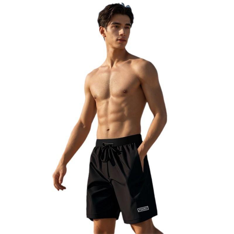 Mens Quick-Dry Swim Trunks With Pockets Swimming Spa Leisure Water Sports