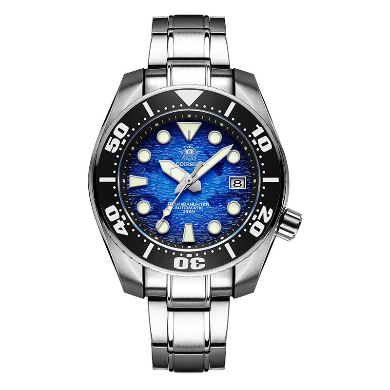 ADDIESDIVE Top brand Men Luxury Watch 200m Waterproof BGW9 Super luminous relogios masculinos Automatic Mechanical Watches