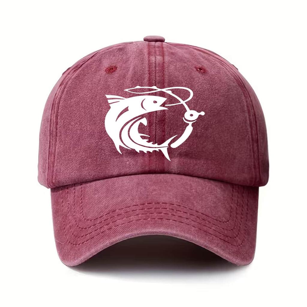 Men's and Women's Trendy Baseball Cap Fishing Outdoor Travel Cap Adjustable