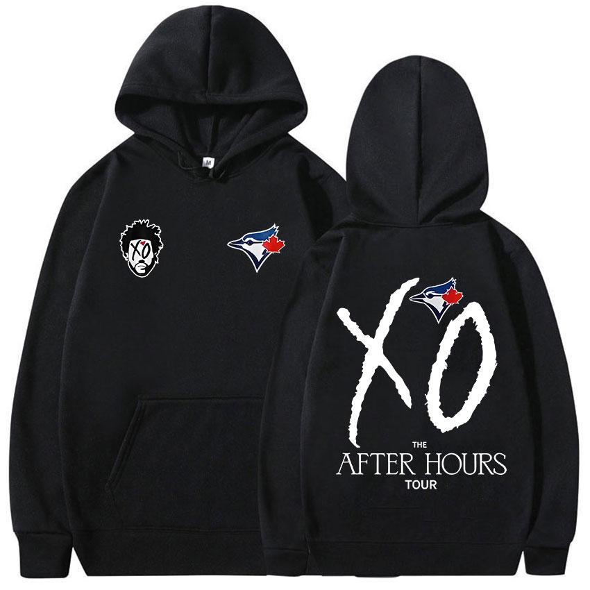 

Rapper The Weeknd After Hours Xo Tour Album 2025 Print Hoodie Men Women Hip Hop Loose Fleece Pullover Sweatshirts Y2k Streetwear 3XL