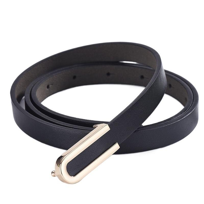 Stylish Women's Letter Belt With Smooth Buckle Perfect For Dresses And Jeans