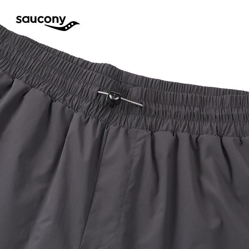 

Saucony Unisex Lightweight Breathable Woven Sport Shorts 2XL