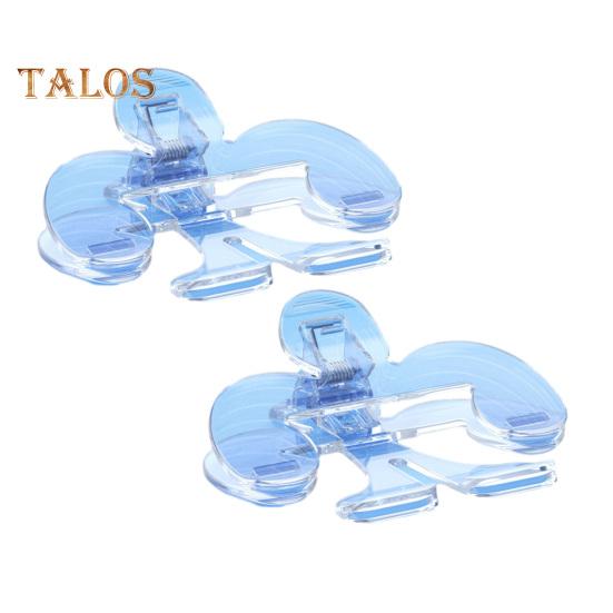 

Прозорий Кліп для Книги Пластикові Затискачі для Сторінок Книги Багатофункціональна Закладка Аксесуари для Читання для Вчителів Студентів Любителів Читання 2pcs