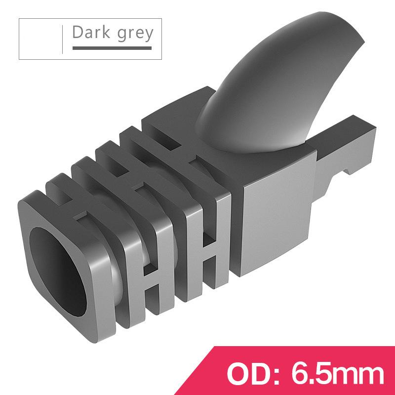 RJ45 CAT6 CAT5e Adapterkappe Ethernet-Netzwerkkabel-Steckerstecker RJ45-Kappen Cat 5 CAT6 Schutzhülle Mehrfarbig