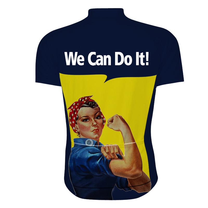 

Комплект велоджерси и брюк на заказ с быстрой сушкой - С коротким рукавом, Тонкий, Идеально подходит для весны/лета XL чёрный