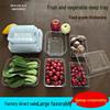 Transparent Disposable Fruit & Vegetable Tray - Fresh Food Packaging Box Without Lid