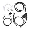 Throat Mic Headset 7.1mm Plug with PTT Adapter Push to Talk for Baofeng UV?9R UV?9R PLUS UV?XR