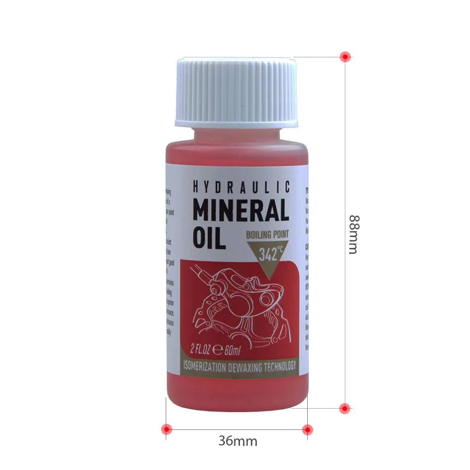 

Высокоэффективное минеральное масло для тормозов велосипеда - 60 мл/2 унции - Идеально подходит для гидравлических тормозных систем Shimano и Tektro