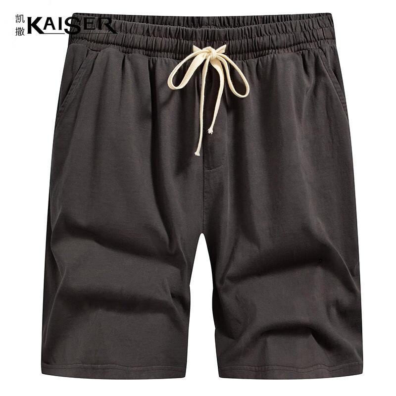 KAISER Men s Washed Cotton Shorts M