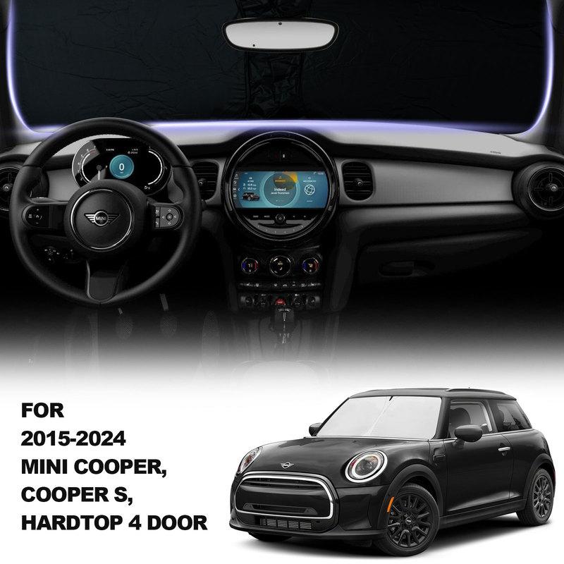 Pare-soleil pour voiture Fenêtre Pare-soleil Bloque Parasol Voiture Rayons UV Protection Conducteur Pour Mini Cooper S Hardtop 4 Portes 2015-2024